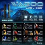 哇酷 WAGOO & KIS5 6500口一次性電子煙 | 聯名款雙倉獨立雙芯 650mAh電池 Type-C快充 | 雙口味切換/混合輸出 12款口味 台灣現貨：圖片 2